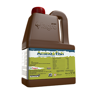 Aminofish Fertilizante Orgánico.
Líquido.