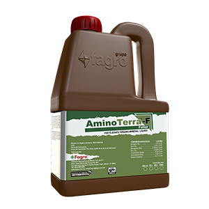Aminoterra-F Fertilizante Órgano-Mineral.
Líquido.