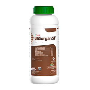 Biorgan SF Mejorador de suelo orgánico biológico. Líquido.