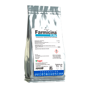 Farmicina 5% Plus Oxitetraciclina. Bactericida Polvo Humectable