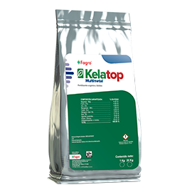 Kelatop Multimetal Fertilizante orgánico. Sólido