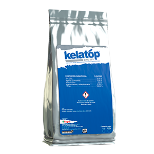 Kelatop Zn 25% Fertilizante inorgánico. Sólido
