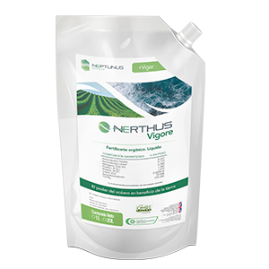 Nerthus Vigore Fertilizante orgánico. Líquido.