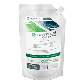 Nerthus CaBMo Nerthus CaBMo is a fertilizer based on nutrients and compounds from microalgae extrac.