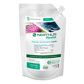 Nerthus Florebit Nerthus Florebit is a fertilizer that contains nutrients (Nitrogen, Magnesium, boron, and zinc) from microalgae extract.